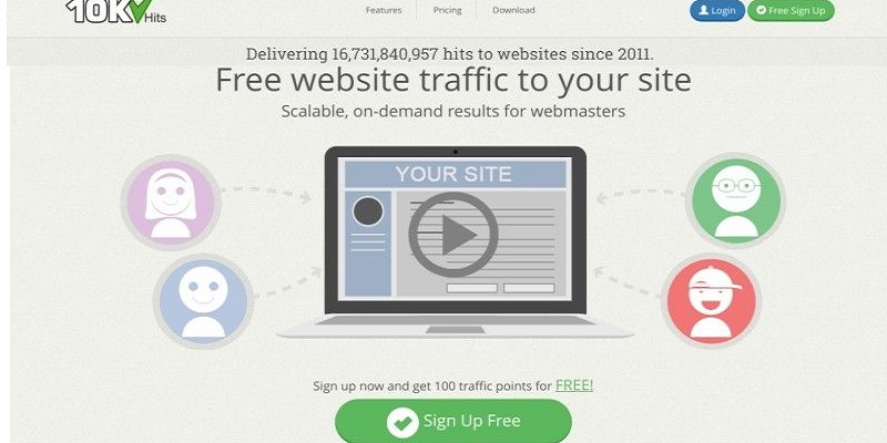 traffic cho website